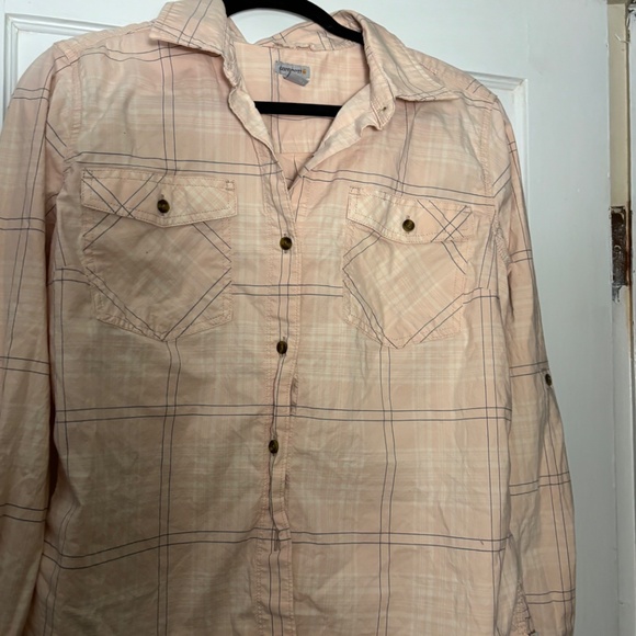 Carhartt Pink Casual Shirt Size Large - Picture 3 of 9